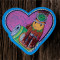 Blacoon Sticker "Heart Bling"