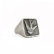 Viereckiger Schwalben - Herren Ring 63