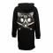 BLACOON Hoodie Dress Switchblade Black
