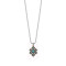 Eternal Knot Pendant with Large Turquoise Paste