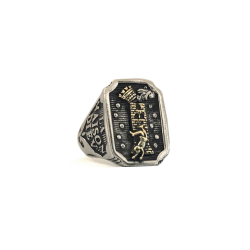 The Tower Tarot Ring - Bicolor