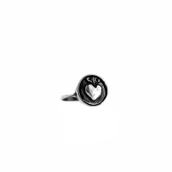 Cast Heart Ring
