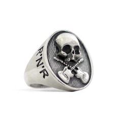 R`N`R Skull - Men Ring